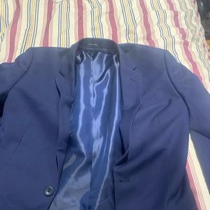 Navy Blue Suit Jacket and Slacks.